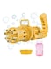 Xiuwoo 8-Hole Huge Amount Bubble Maker Electric Gun