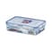 Lock &amp; Lock Classics Rectangular Food Container With Divider 0.8L