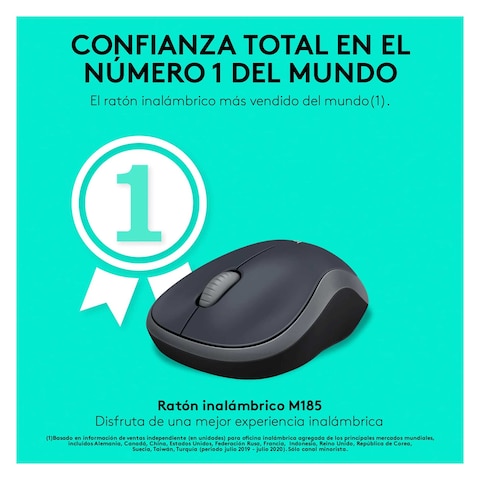 Logitech Wmouse M185 Grey