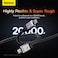 Baseus Type C to Type C 100W Cable, Ultra Fast PD Type C Charger for iPhone 15 Pro iPhone 15 Pro Max, 15 Plus MacBook Pro, iPad Pro 2022, iPad Air 5, S23 Ultra, Pixel, PS5, Switch, etc. 2M Black Black