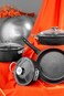 TAC - Corvina  7Pcs Cast Cookware Set- Made in Turkey-Black Color