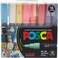 16-Piece POSCA Extra Fine Paint Marker Multicolour