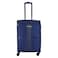 Carlton Newbury Plus 4-Double Wheel Soft Casing Medium Check-In Trolley Navy 69cm