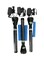 Olsenmark 3-Piece Rechargeable LED Flashlight Set Black 253Milimeter