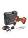 Lawazim Cordless Drill 20V Lithium-Ion 10Mm With 2 Batteries And Accessories