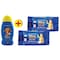 HiGeen Wet Wipes 72 Wipes 2 Pieces + Shampoo 200 Ml