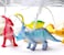 Dinosaur LED String Lights for Kids Multicolor 1.6M