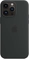 Excuse Quality Silicone Case For iPhone 14 Pro With Magsafe Wireless Charging Support - Black