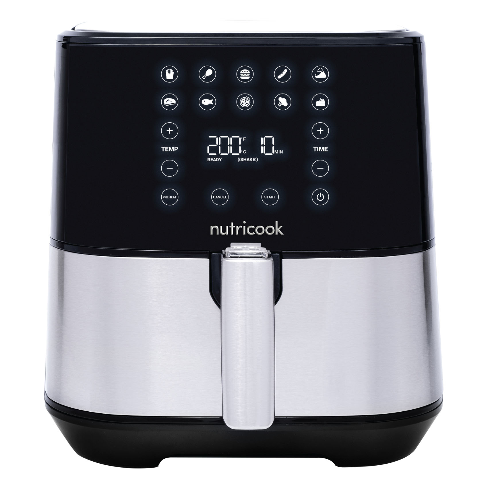 Nutricook Rapid Air Fryer NC-AF205 Black 1700W