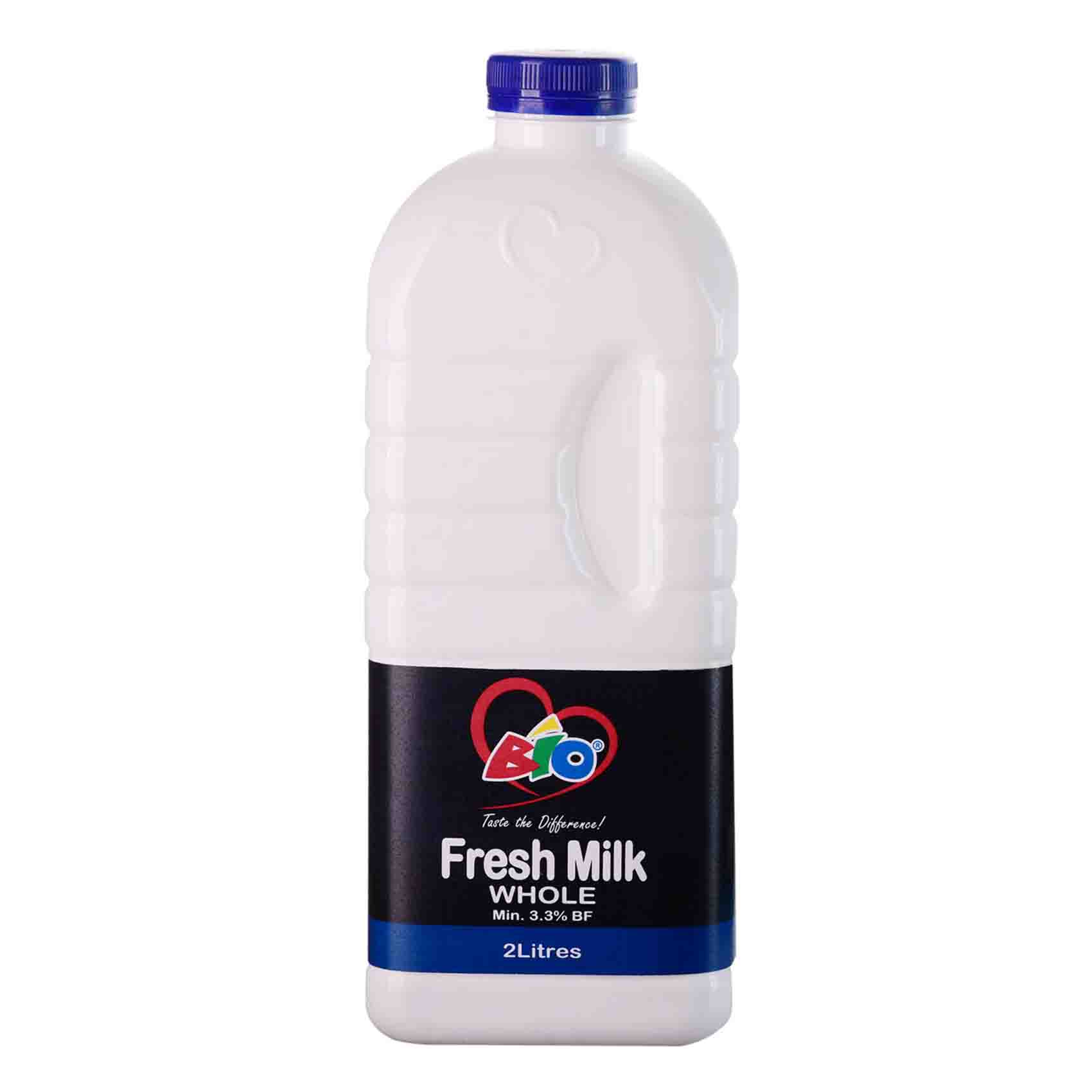 Bio Whole Fresh Milk 2L