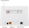 Huawei B311-221 150 Mbps 4G LTE Wireless Router/Mobile Wi-Fi, A Ge Lan/Wan Port, 300 Mbps Wi-Fi Speed - White