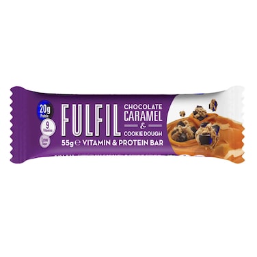Fulfil Caramel And Cookie Dough Protein Bar 55g