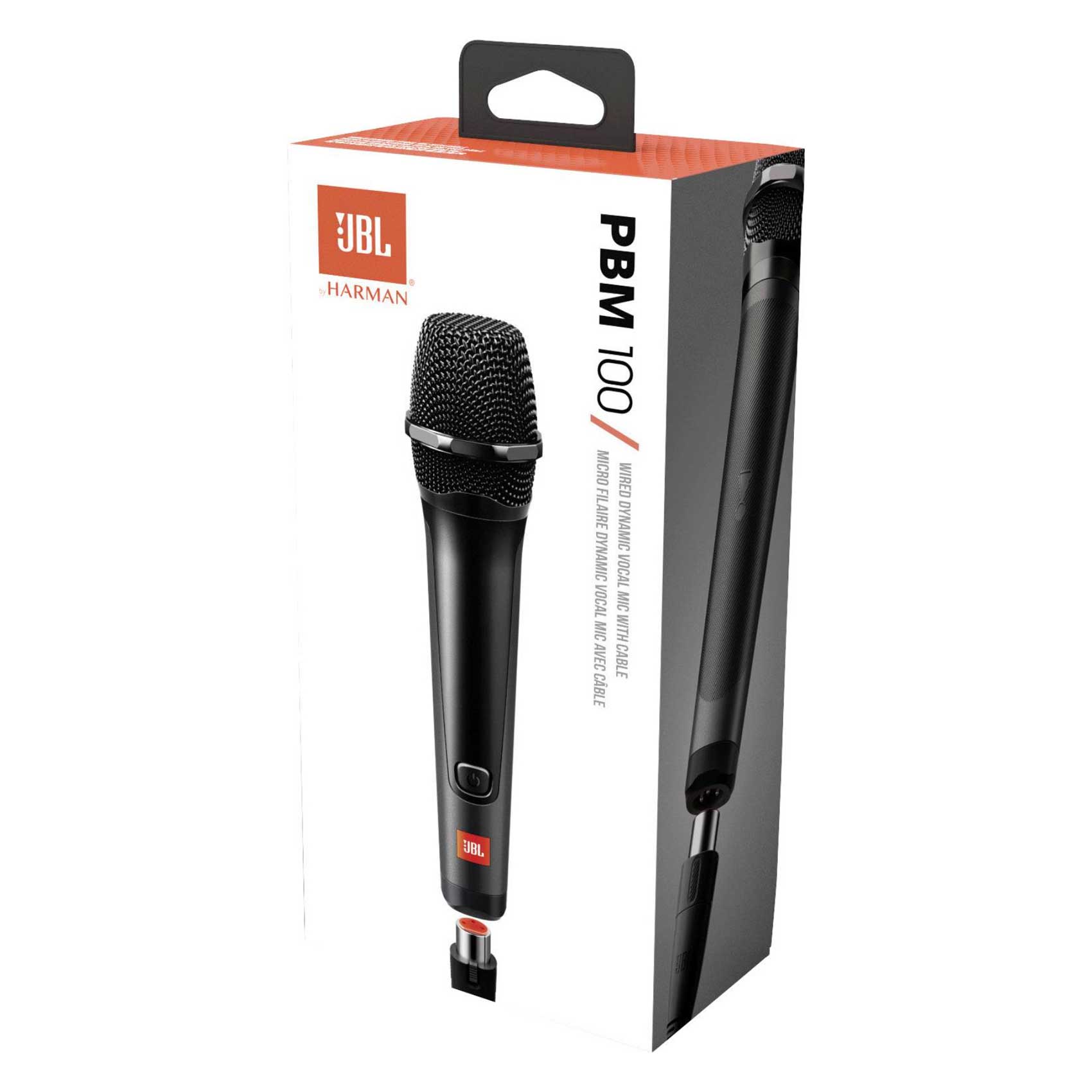 Buy JBL PBM100 Handheld Wired Microphone Black Online | Carrefour KSA