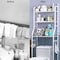3 Layers Metal Shelf Over Toilet Space Saving Storage Rack For Bathroom