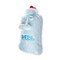 Biggdesign Hot Water Bottle with Soft Plush Cover, 2L Large, Washable Hot Water Bag for Cramps, Neck and Back Pain, Feet and Shoulders (Blue)