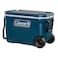 Coleman Xtreme Wheeled Chest Cooler Space Blue 62 Quart