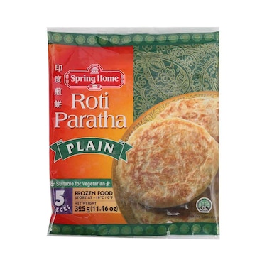 Spring Home Roti Paratha Plain 325g