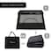 TEKNUM Portable Quick fold Playard &amp; Cot with Zipper Door &amp; Carry Bag - Midnight Black
