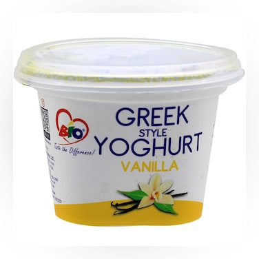 Bio Greek Style Vanilla Yoghurt 200ml
