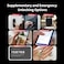 
Aqara Smart Lock U200 ,Matter Retrofit Smart Lock With Home Key Support EL-D02E,Black