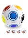 Generic Rainbow Football Ball Shaped Magic Cube Speed Puzzle