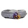 Aahh&hellip; Snuggly L46 X w36 X h42Cms Flannel Grey Doggies Love
