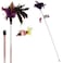 Nutrapet Flying Mouse Cat Wand (Cat Toy)