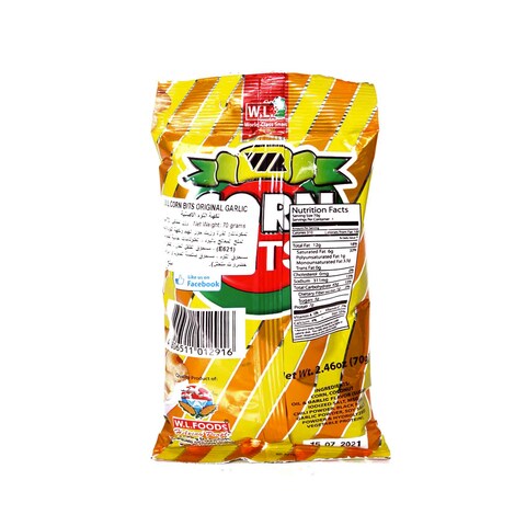 WL Corn Bits Original With Super Garlic 70g