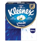 Buy Kleenex Original Facial Tissue, 2 PLY, 3 Tissue Boxes x 152 Sheets, Soft Tissue Paper with Cotton Care for Face  Hands in Saudi Arabia