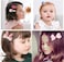 Hair Ties &amp; Kit, 18Pcs Hair for Kids Toddlers Babies Teen Coral Pink