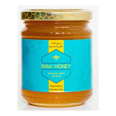 رو عسل مزيج الغذاء الملكي والجنسنغ - 250 جرام