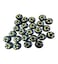 Round Shape Black Beads for DIY Jewelry Making, Bracelet Earring Necklace DIY Craft Supplies Hair Accessories ( 250 Pcs)
