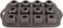 Generic 12 Grid Cheese Cake Mould Mix Shapes