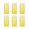 BOROSIL VISION ELEGANCE FLUTE GLASS SET 270 ML SET OF 6