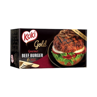 كوكي جولد بيف برجر - 6 قطع