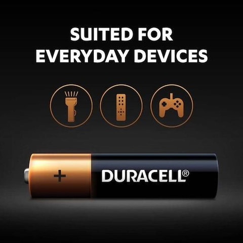 Duracell Type AA Alkaline Batteries 12 Pieces