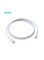 60W 1m USB-C to USB-C Charger Cable by BWOO with TPE Material for Mobile Phones, 3A Fast Charging