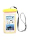 Generic - Waterproof Pouch For Mobile Phone Upto 6.5 Inch Yellow