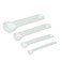 Gab Mesuring Spoon 4 Pieces White