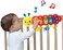 Kiddolab Lira The Caterpillar, Baby Music Light Up Toy Piano For 3 Months Age And Older Babies. Attachment Crib, Stroller Car Included. Learning Toys Infants Toddlers.