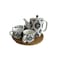 Elegant Design Classic Porcelain Arabic Ceramic Coffee Cup And Teapot Sets