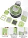 Vegetable Cutter Salad Chopper Adjustable Multifunctional Food Chopper with Container