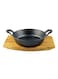 Raj - Mini Round Sizzler Tray Double Handle 15.5Cm-Cost05