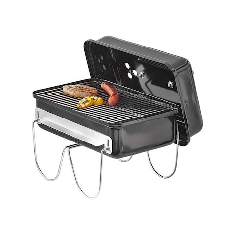 Weber Go-Anywhere Charcoal Grill Black (Unassembled) (Plus Extra Supplier&#39;s Delivery Charge Outside Doha)