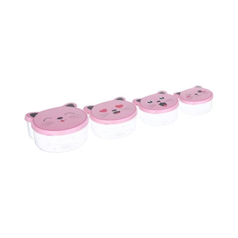Gondol Food Container - Set of 4 - Multi Color