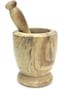 Generic Natural Wooden Mortar And Pestle