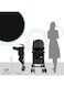 Moon Neo Plus Travel Baby Stroller &ndash; Black   Lightweight, Compact &amp; Travel-Friendly