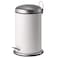 Pedal Bin White 12 L