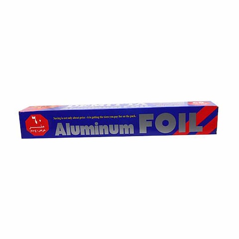 Demitta Depak Aluminum Foil Roll with Cutting Edge - 60 m &times; 40 cm