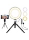 Generic Led Photography Ring Light Kit 6Inch Multicolour